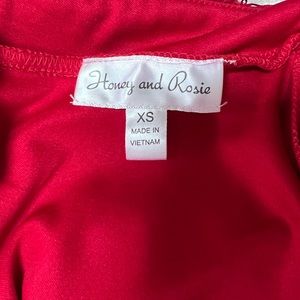 Red dress. Juniors XS. Great condition only worn once.